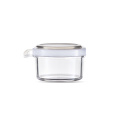 High quality clear plastic jars